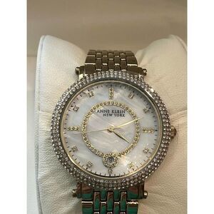 Anne Klein NY Swarovski Gold Tone NWOT